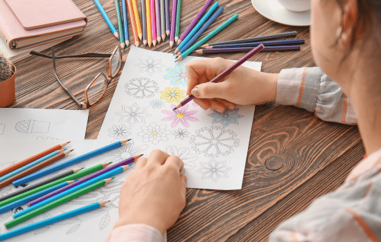 art therapy activities for anxiety